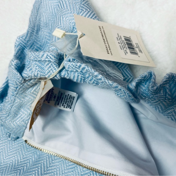 TBBC Hart’s Happy Race Day Beale Street Blue Herringbone Dress SZ M NWT - Picture 5 of 6